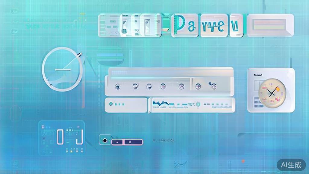 Flat vector illustration of self-media operation, dashboard style, soft blue gradient