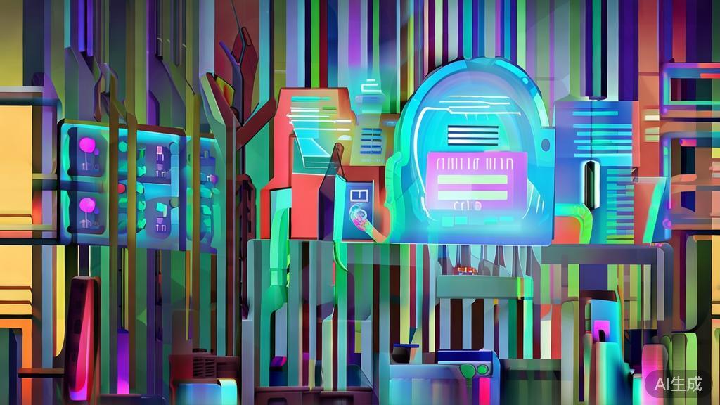 High-quality illustration of a small studio team collaborating with AI tools, minimal flat design
