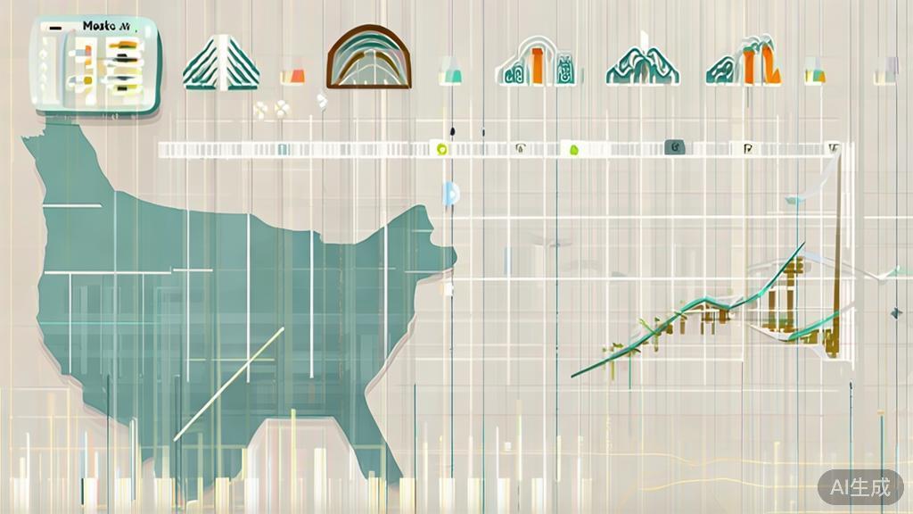 High-quality business illustration regarding niche market identification, minimal flat design