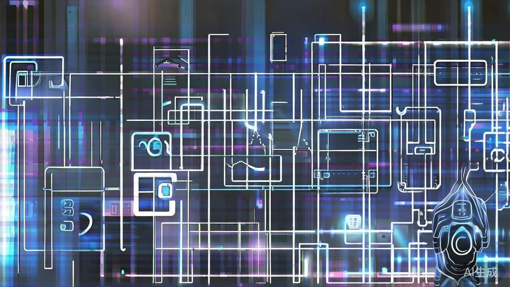"High-quality business illustration regarding AI in security, minimal flat design"