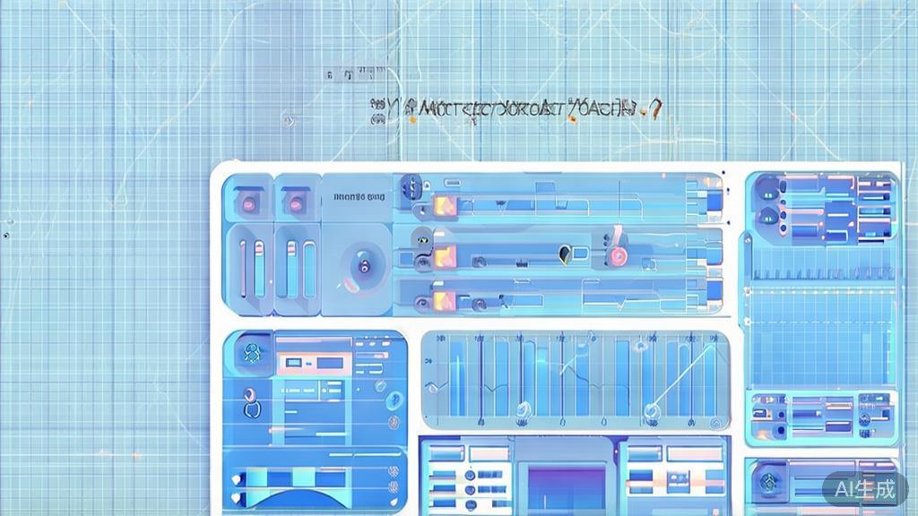 Flat vector illustration of short video market dynamics, dashboard style, soft blue gradient