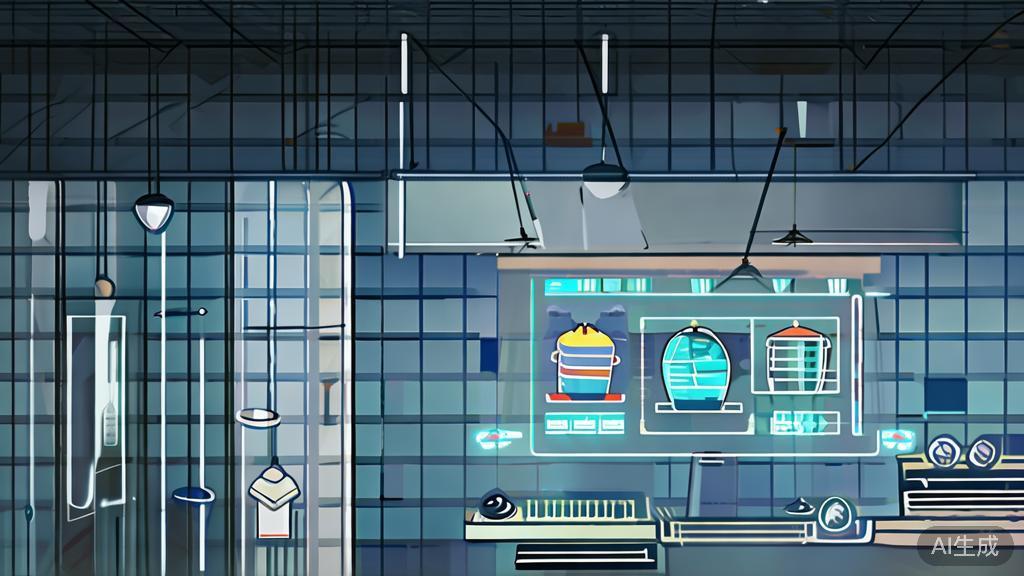 "High-quality business illustration regarding personalized products with AI, minimal flat design"