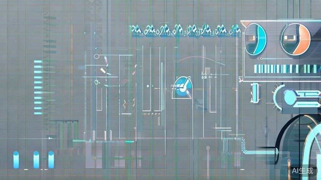 "High-quality business illustration regarding tracking and optimizing AI performance, minimal flat design"
