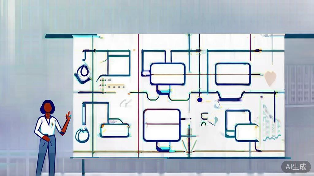 "High-quality business illustration of consulting services being offered by a solo entrepreneur, minimal flat design"