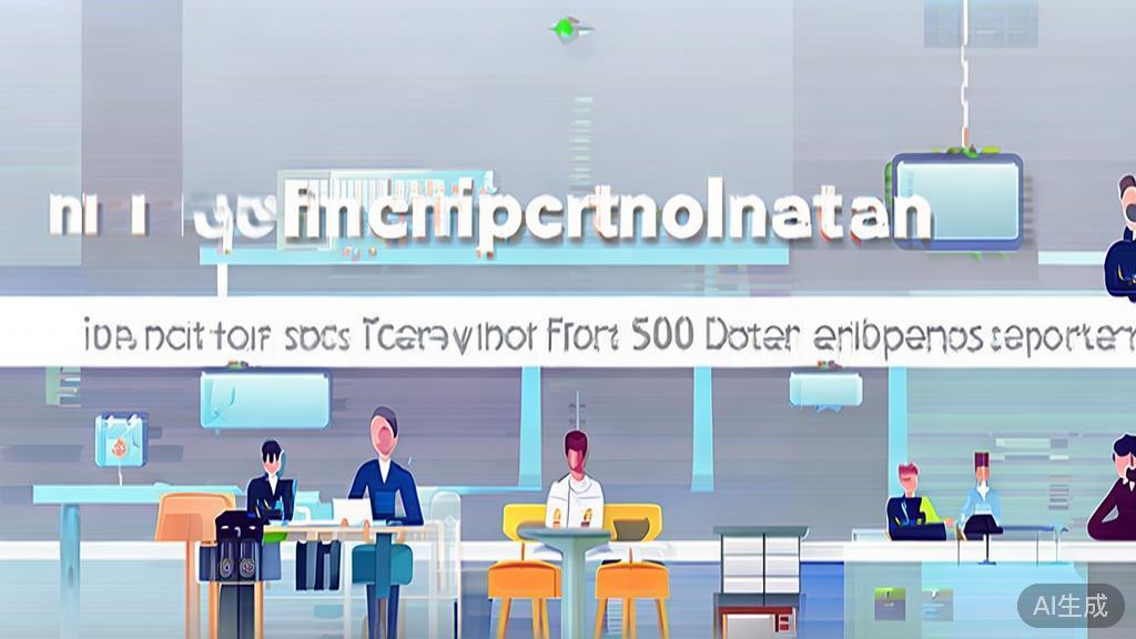 High-quality business illustration regarding "future trends of solo entrepreneurship", minimal flat design