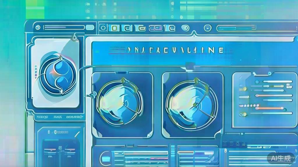 Flat vector illustration of personalized marketing strategies, dashboard style, soft blue gradient