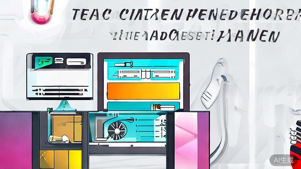High-quality business illustration regarding personalized visual content creation, minimal flat design