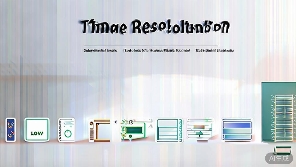 High-quality business illustration regarding image resolution choices, minimal flat design