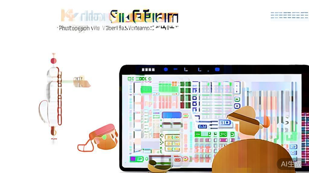 High-quality illustration of photographers analyzing EXIF data, minimalist design showcasing photography skills improvement