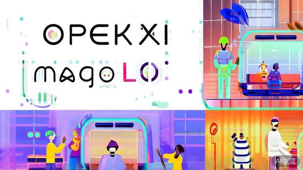 High-quality flat vector illustration of diverse users utilizing OpenAI Image2.0 in different environments.