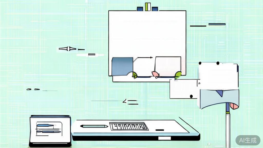 High-quality business illustration regarding creative process, minimal flat design