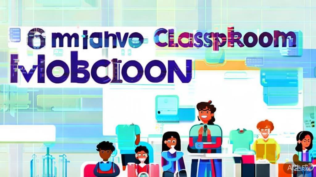 High-quality business illustration regarding innovative teaching methods, minimal flat design