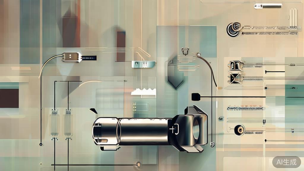 High-quality business illustration regarding video innovation, minimal flat design