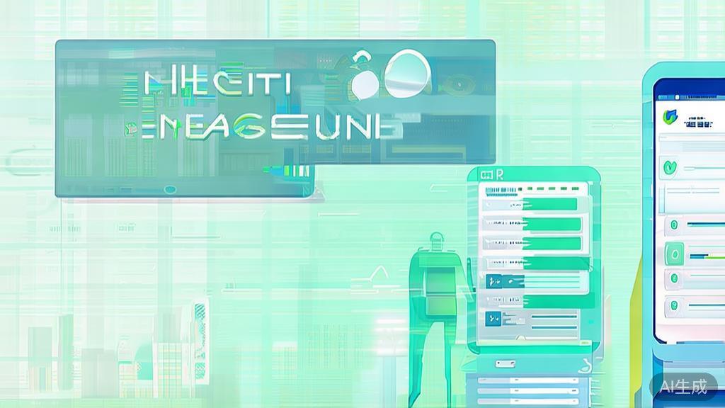 High-quality business illustration regarding personalized health management, minimal flat design