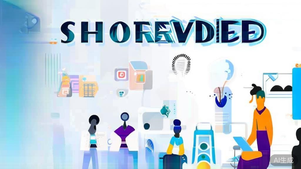 "High-quality business illustration regarding audience engagement in short video creation, minimal flat design"