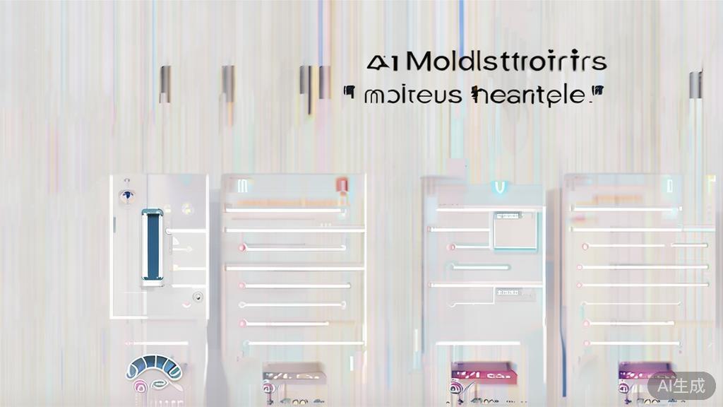 High-quality business illustration comparing different AI models for startups, minimal flat design