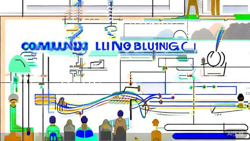 High-quality business illustration regarding community building strategies, minimal flat design