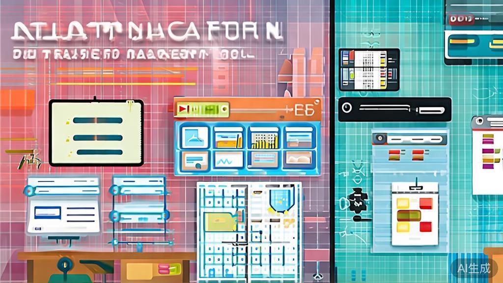 Flat vector illustration highlighting the benefits of comparing AI and traditional project management tools, high quality