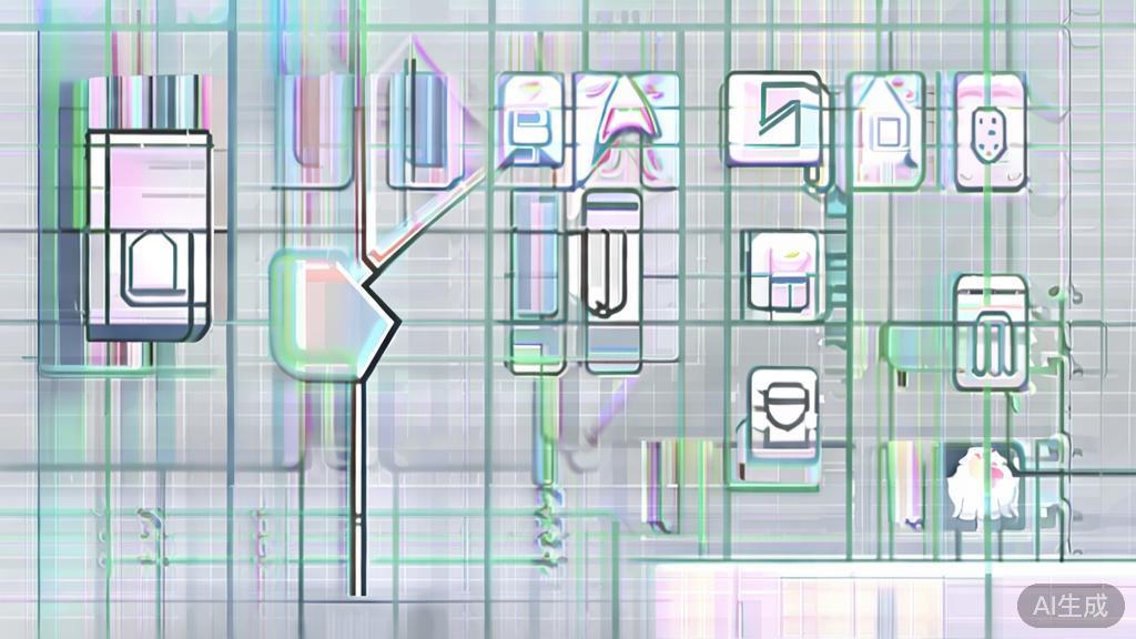 "High-quality business illustration regarding AI partnership selection, minimal flat design"