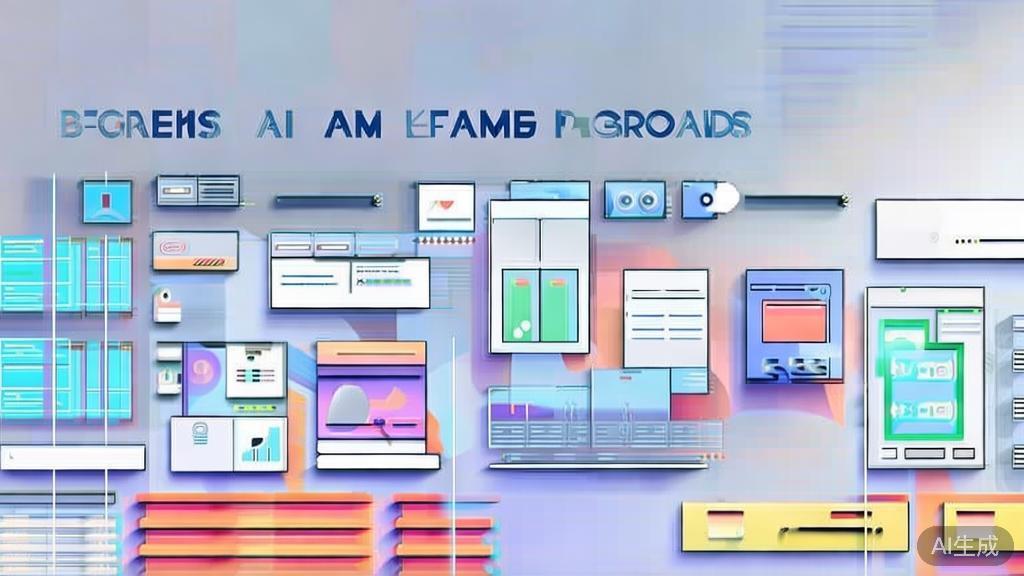 "High-quality business illustration regarding marketing strategy for AI brands, minimal flat design"