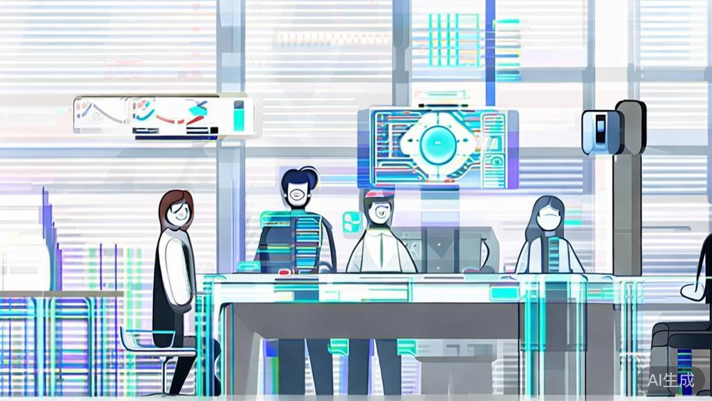 "High-quality business illustration regarding AI entrepreneurship, minimal flat design"