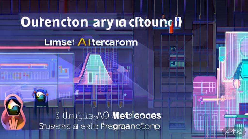 High-quality business illustration regarding AI in educational platforms, minimal flat design