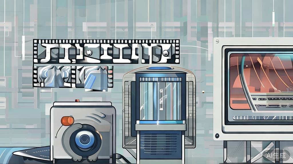 "High-quality business illustration regarding traditional video marketing, minimal flat design"