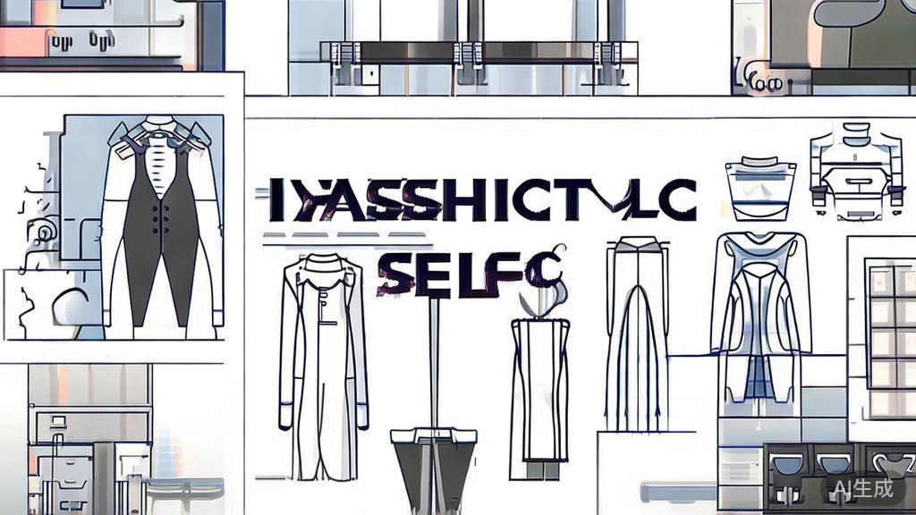 "Flat vector illustration of a fashion vlog, featuring stylish outfits and diverse themes, minimalist design"
