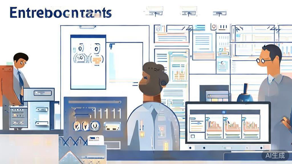 High-quality business illustration regarding legal compliance in startups, minimal flat design