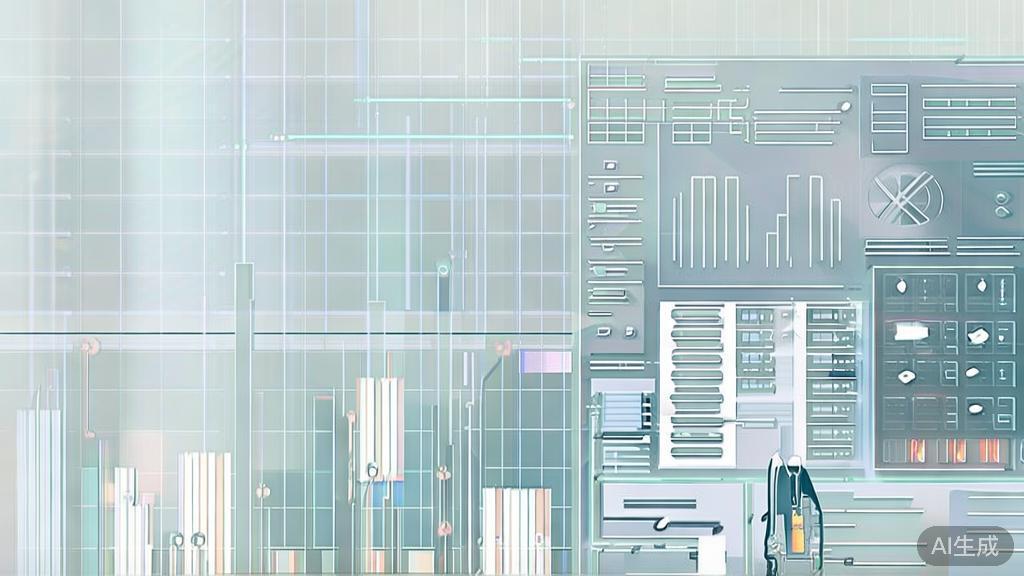 High-quality business illustration regarding data analysis consulting, minimal flat design