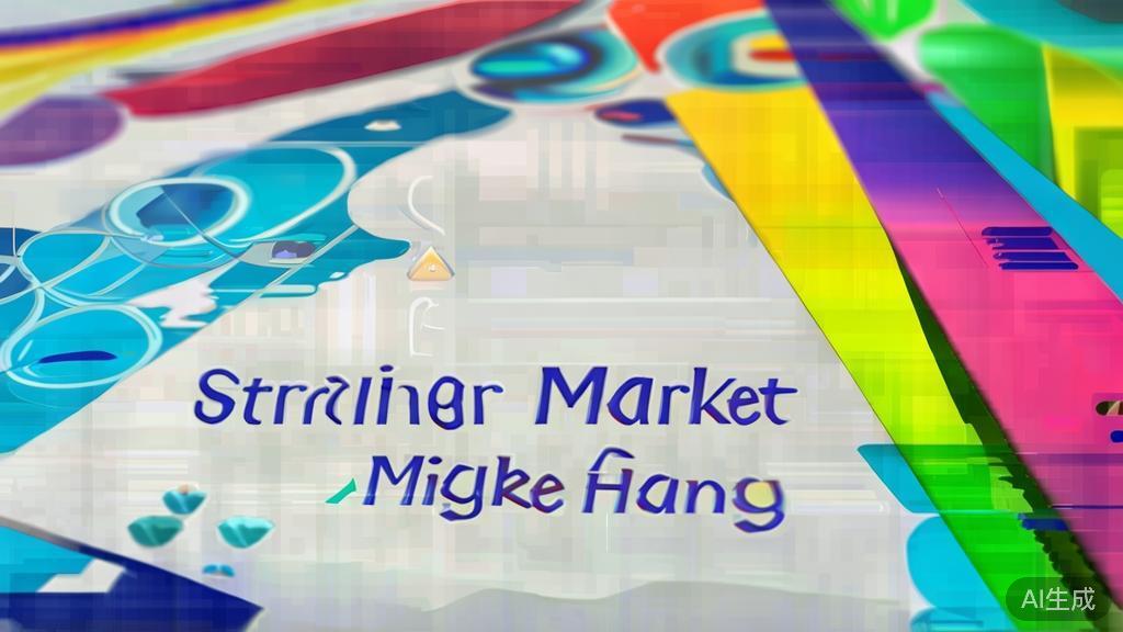 "High-quality business illustration regarding market positioning, minimal flat design"