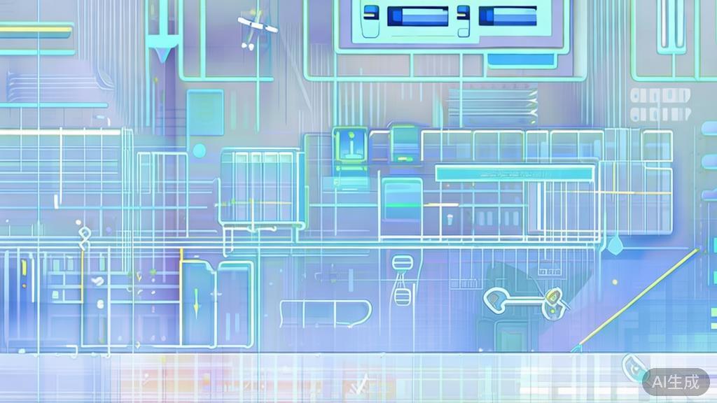 "High-quality data analytics illustration for AI startups, minimalist style, soft blue gradient"