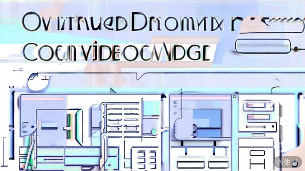 High-quality business illustration regarding optimizing video content with AI, minimal flat design