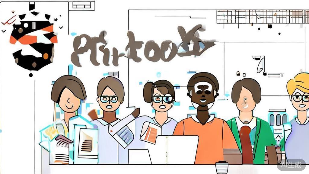 High-quality business illustration regarding student entrepreneurship, minimal flat design