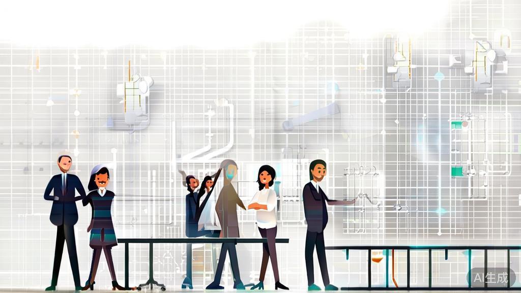 "High-quality business illustration on investment environment for AI startups, minimal flat design"