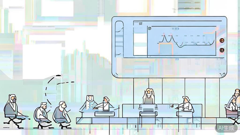 High-quality business illustration regarding risk management, minimal flat design