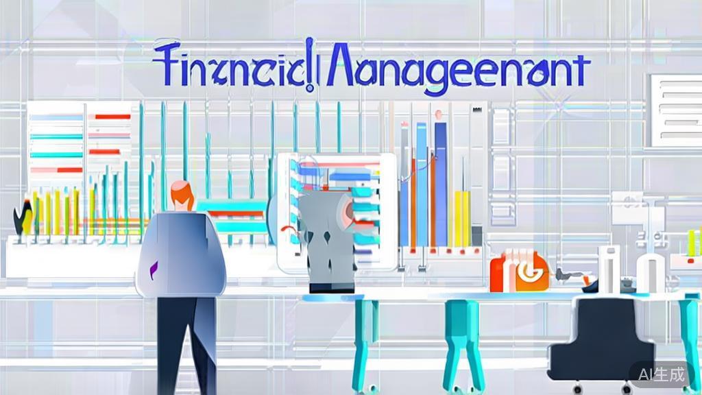 High-quality business illustration of financial management, minimal flat design