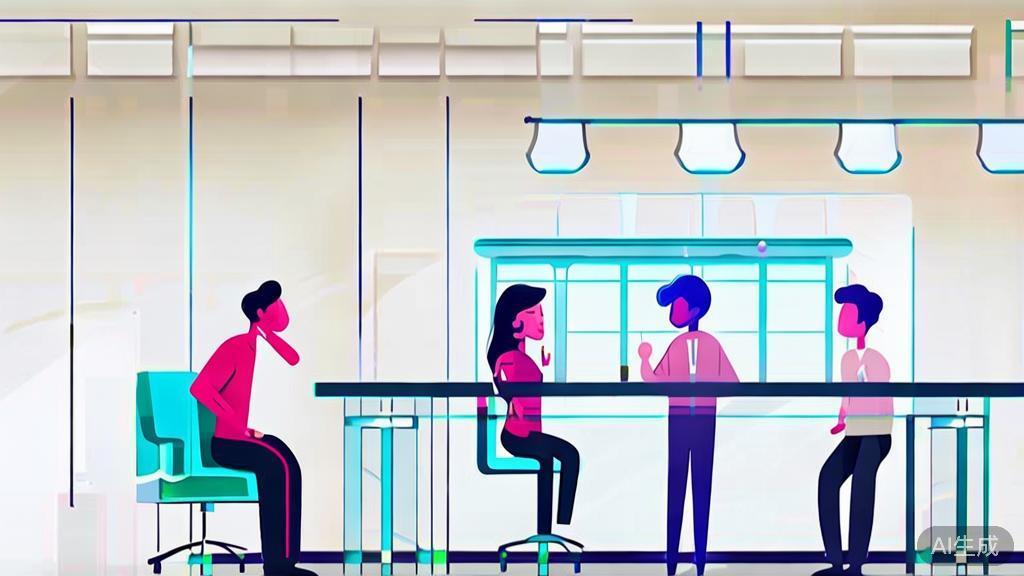 High-quality business illustration regarding team collaboration in AI startups, minimal flat design