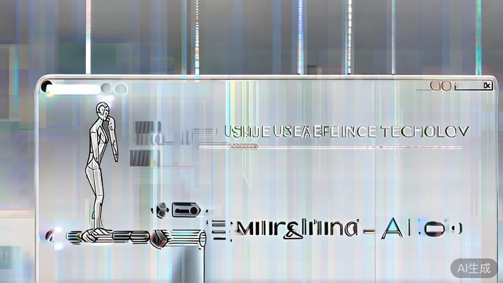 High-quality illustration of user experience integration in AI technology, minimalist style