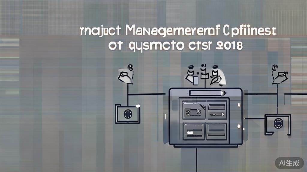 High-quality business illustration regarding project management pitfalls, minimal flat design