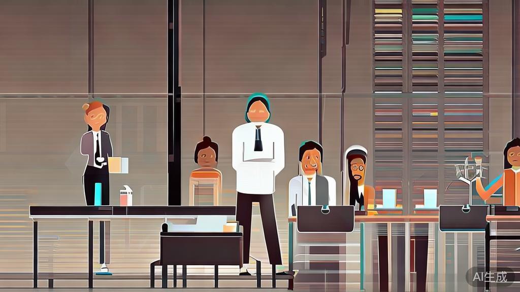 High-quality business illustration of a successful short drama scene, minimal flat design