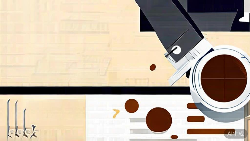 High-quality business illustration depicting a character making a humorous mistake in a short drama, minimal flat design