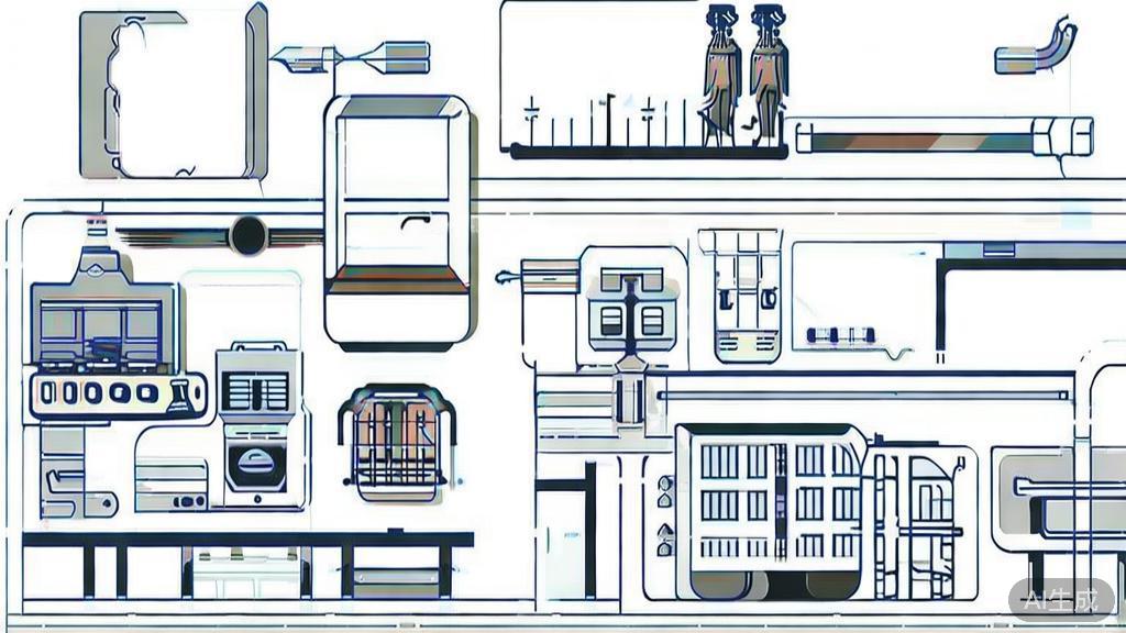"Flat vector illustration depicting future trends in culture and technology, sleek modern design"