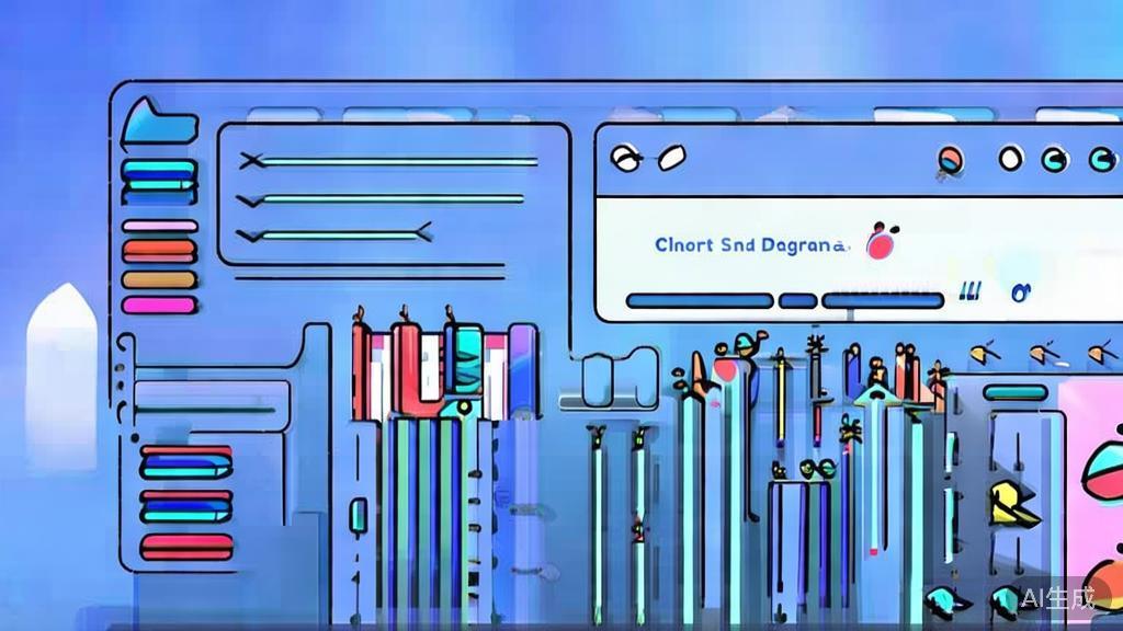Flat vector illustration of audience engagement in short drama industry, dashboard style, soft blue gradient