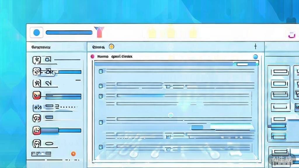 Flat vector illustration of automated grammar and spell check, dashboard style, soft blue gradient