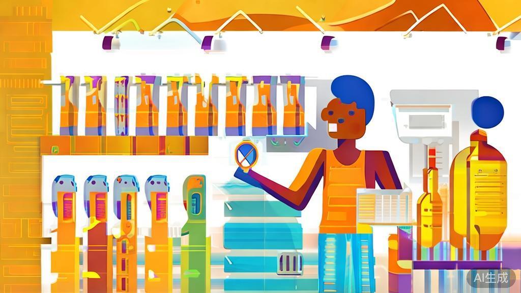 High-quality illustration depicting a person reading product labels and researching ingredients, flat design
