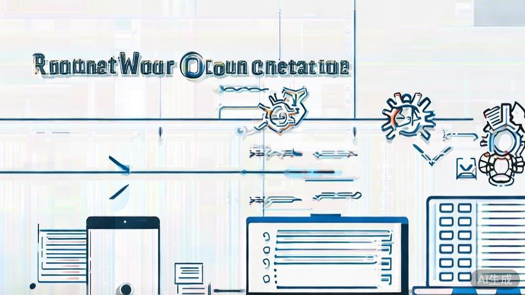 High-quality business illustration about optimizing content creation workflows, minimal flat design