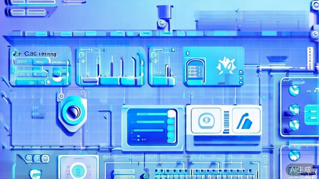 Flat vector illustration showing future trends of education technology with OpenClaw, dashboard style, soft blue gradient