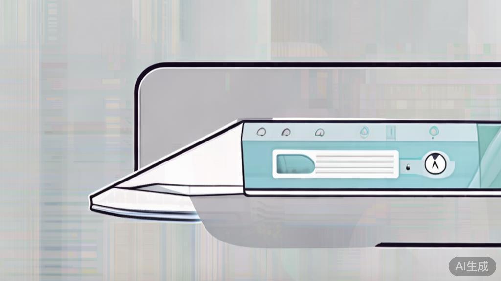 High-quality business illustration about AI writing tool limitations, minimal flat design