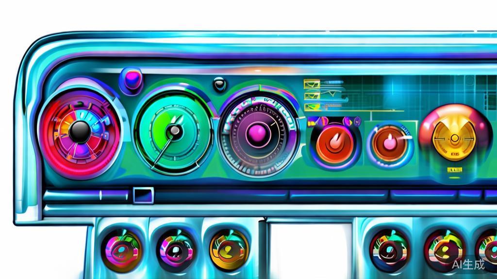 Flat vector illustration of diverse art styles, dashboard style, soft blue gradient